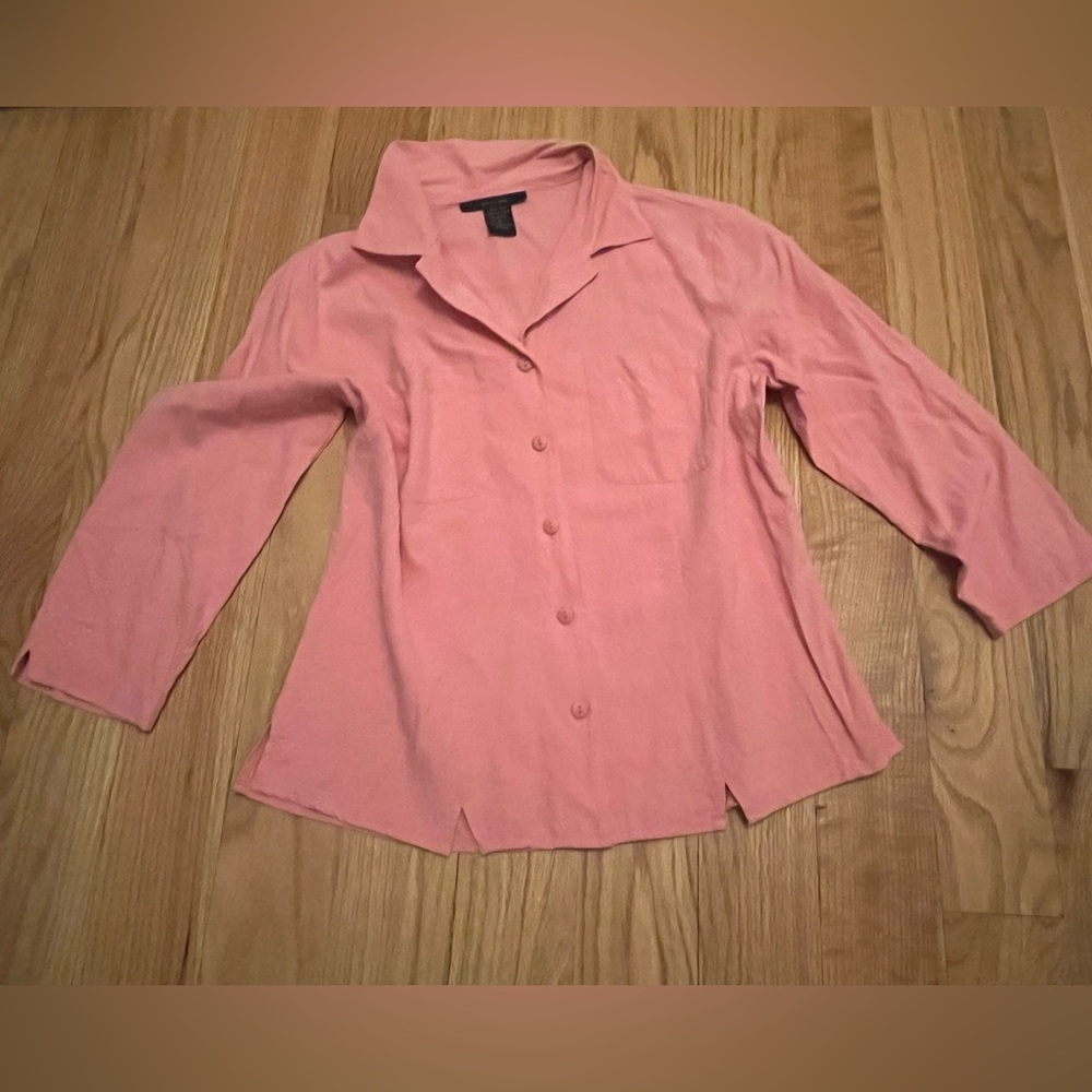 Silkland 100% Softest Silk Button up Blouse